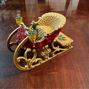 Hallmark Keepsake Christmas Ornament Santa's Sleigh New